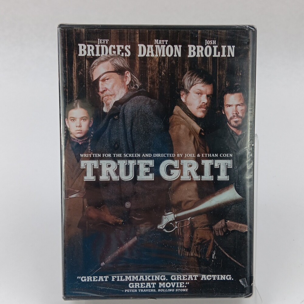 True Grit (DVD) Jeff Bridges, Matt Damon / NEW